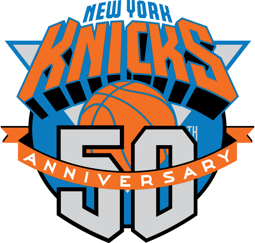 New York Knicks 1997 Anniversary Logo DIY iron on transfer (heat transfer) ...
